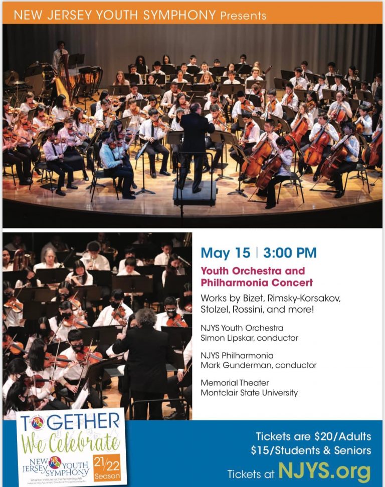 New Jersey Youth Symphony performs “City Beautiful”