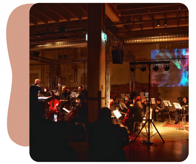 Performance of “Mondspiel” in Florence, Italy
