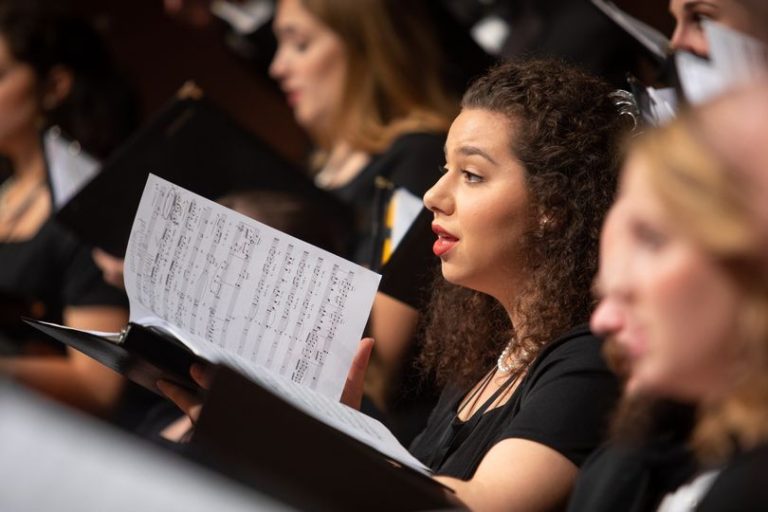 43rd Contemporary Music Festival Performance of “Field of Dreams” SATB Choir
