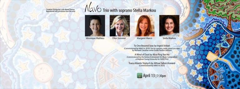 NAVO performs “To One Beyond Seas” for Soprano, Violin and Piano