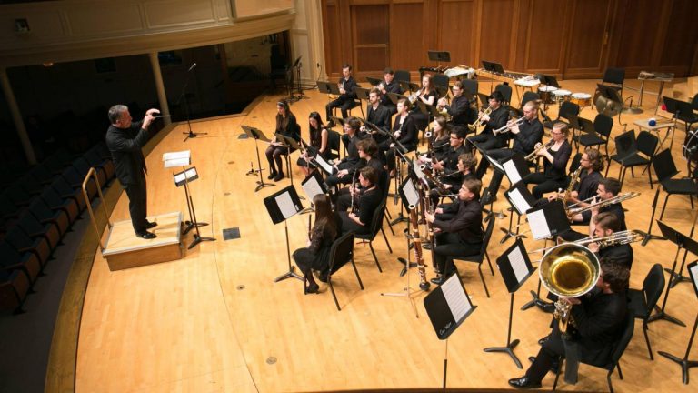 “Musica Ignota” performance with Lawrence University Wind Ensemble, Ceon Rumphs, Conductor