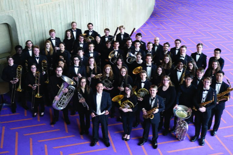 IU Jacobs School of Music Concert Band performs “Into the Blue”