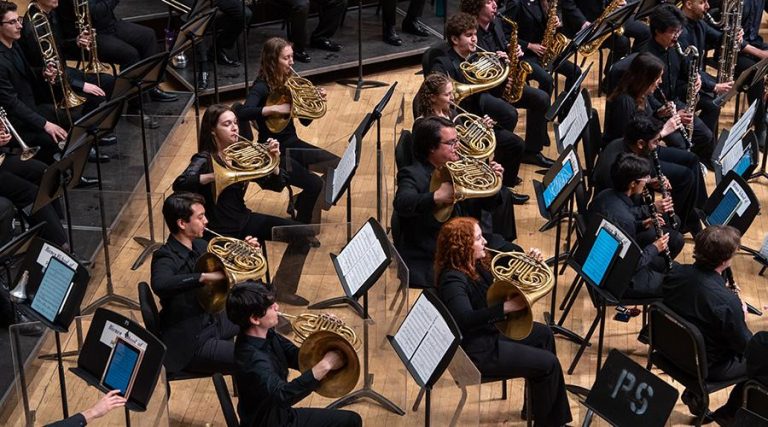 Northwestern Symphonic Wind Ensemble, Robert Taylor, conductor perform “Musica Ignota”