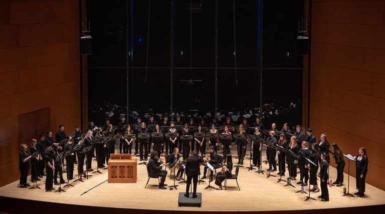 Northwestern University Chorale performs “Into Being”