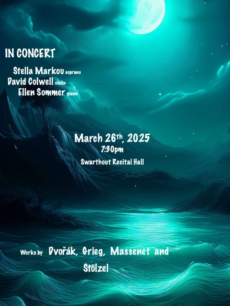 Song cycle “To One Beyond Seas” performance