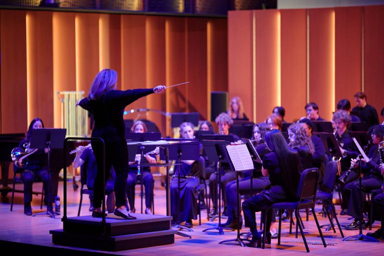 “Into the Blue” performance with Carleton Symphony Band