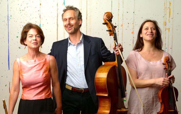 Premiere Performance “Waves Within A Tide” for flute, viola and cello by Eight Strings & A Whistle