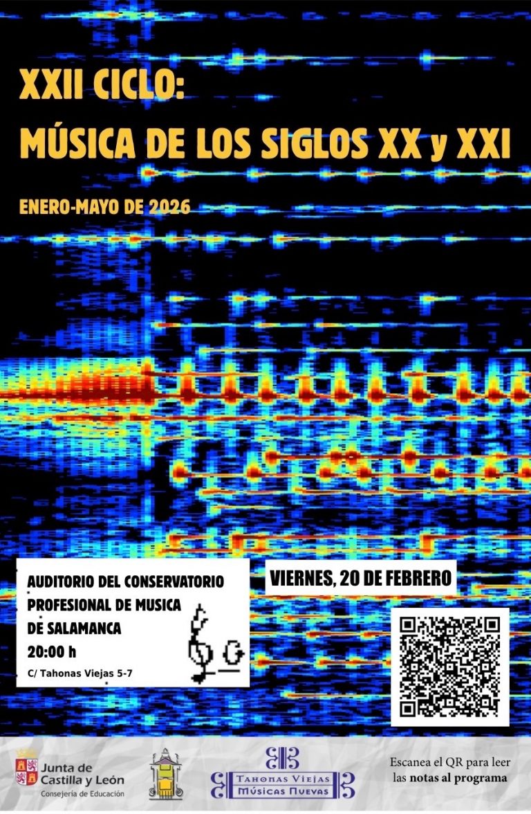 “Two-Letter Words” performance at Conservatorio Profesional de música de Salamanca
